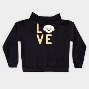 'I Love My Dog' Cute Dog Animal Kids Hoodie